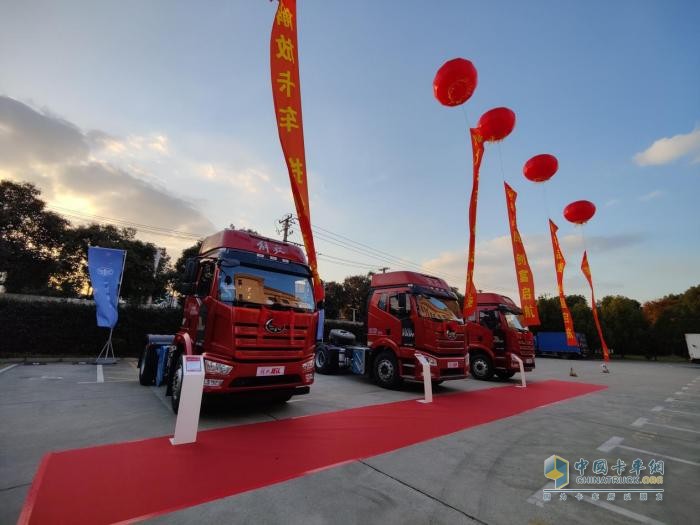助力快遞行業(yè)持續(xù)發(fā)展，解放J6L精英版大單橋實力“滬”航