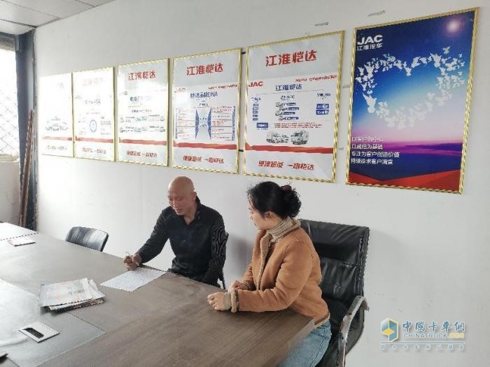 做二手物品回收，河南商丘陳師傅說江淮1卡愷達(dá)X6剛剛好
