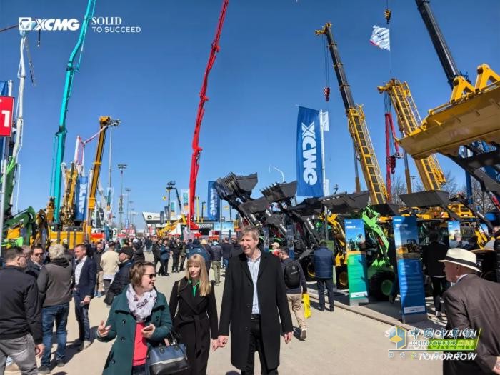 在歐洲、為歐洲！徐工集團(tuán)攜“中國方案”閃耀德國寶馬展Bauma 2025