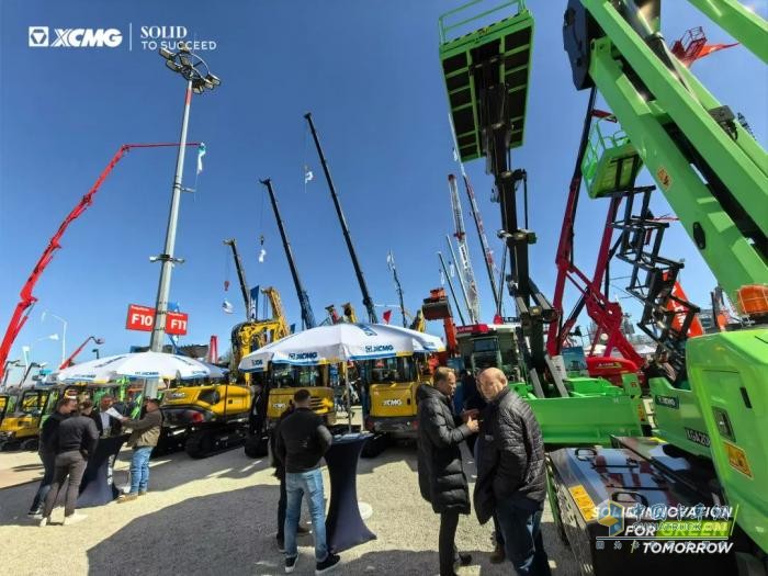在歐洲、為歐洲！徐工集團(tuán)攜“中國方案”閃耀德國寶馬展Bauma 2025