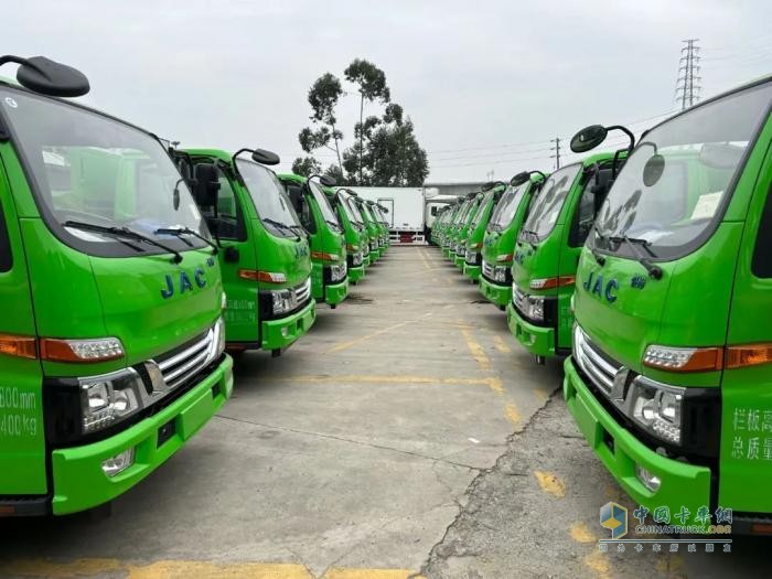 江淮1卡駿鈴162度電工程車G5批量交付