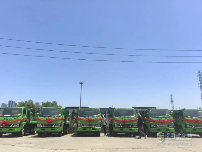 江淮1卡駿鈴162度電工程車G5批量交付