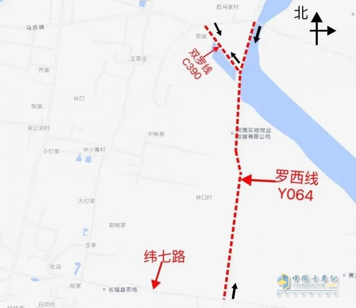 河南長(zhǎng)垣市危化品運(yùn)輸車輛限制通行