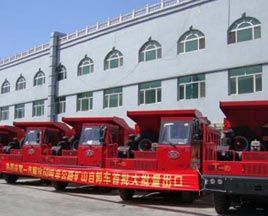 一汽解放寬體自卸批量出口吉爾吉斯坦