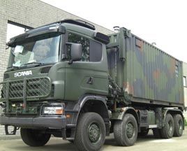 斯堪尼亞獲得119輛軍用卡車(chē)訂單