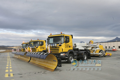 斯堪尼亞掃雪車