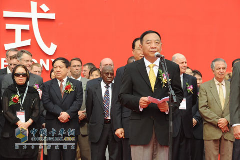 商務部副部長陳健致開幕辭