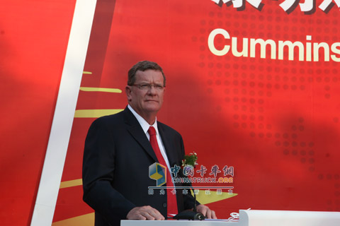 康明斯董事長兼首席執(zhí)行官蘇志強(qiáng)