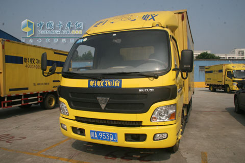 螞蟻物流歐馬可車輛