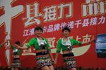 江淮輕卡品牌千縣接力賽瓊海收關(guān)現(xiàn)場(chǎng)秀