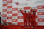 陜汽杯卡車大賽長(zhǎng)沙站前三名獲獎(jiǎng)選手