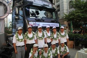 沃爾沃卡車節(jié)油大賽中國區(qū)總決賽參賽選手