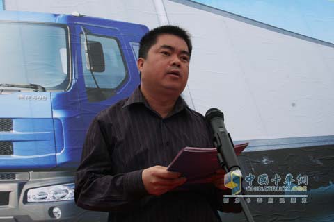 乘龍609現(xiàn)場交車儀式