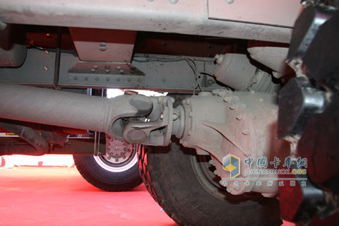 2010北京車展大運DYX3253自卸車
