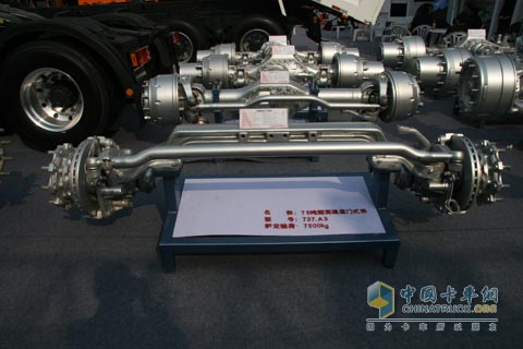 2010北京車展北奔牽引車前橋