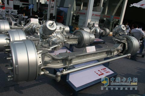 2010北京車展北奔牽引車前橋