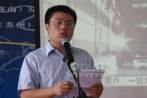 北京柳汽乘龍609安全萬里行代表發(fā)言