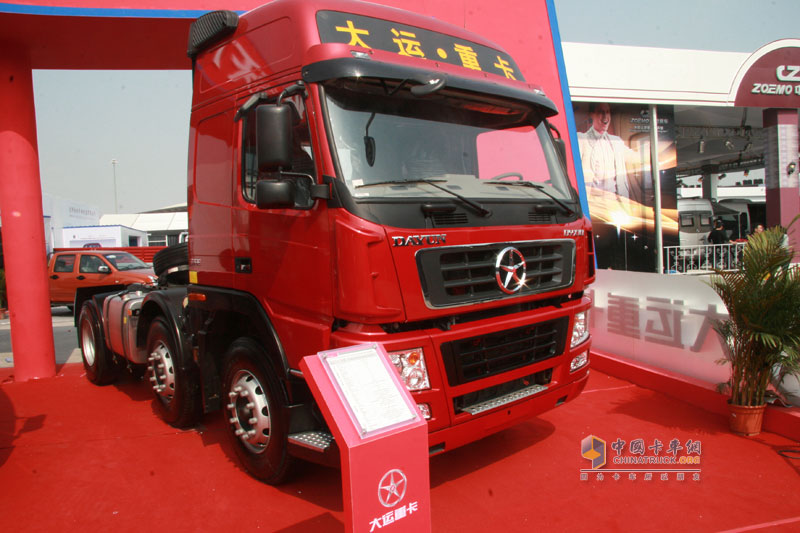 [上海車展]山西大運(yùn)輕量化重卡閃亮上海車展