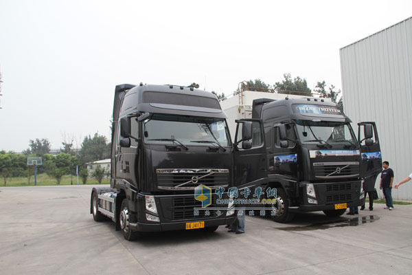 沃爾沃卡車節(jié)油大賽中國區(qū)總決賽比賽用車