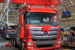福田汽車(chē) 歐曼GTL 9系標(biāo)準(zhǔn)型 385馬力 6×4 牽引車(chē)