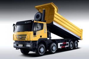 上汽依維柯紅巖 新金剛重卡 340馬力 8×4 自卸車（輕