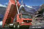 中國(guó)重汽 HOWO 8*4 LNG自卸車