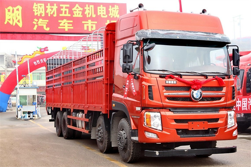 重汽王牌 W5G重卡 340馬力 8X4 9.4米 國四倉柵式載貨車(CDW5310CCYA1T4)