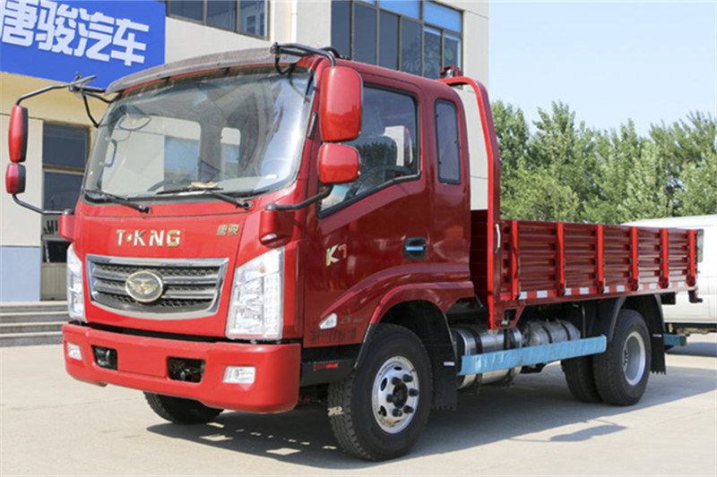 唐駿歐鈴 K7系列 156馬力 3.8米 4X2 國五排半欄板輕卡(ZB1041UPD6V) 