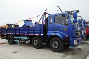 唐駿歐鈴 T6系列 185馬力 6.8米 6X2 國五排半欄板載貨車(ZB1250UPQ2V)