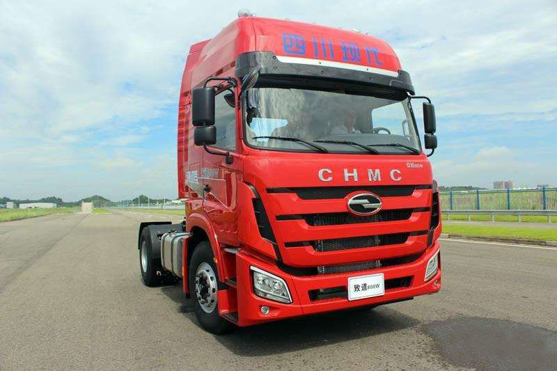 四川現代 致道800W重卡 310馬力 4X2 國五牽引車(CNJ4180KPG36V)