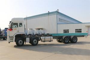 中國(guó)重汽 豪瀚J6G重卡 380馬力 8X4 國(guó)五9.5米欄板載貨車(ZZ1315N466WE1)