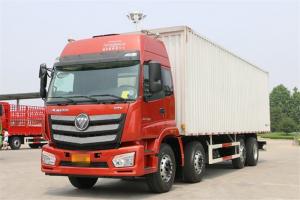 福田 歐曼新ETX 6系重卡 280馬力 8X2 國(guó)五9.6米廂式載貨車(BJ5313XXY-AC)
