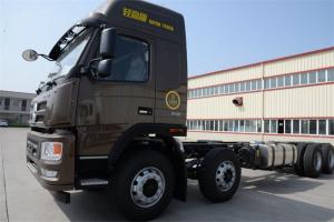 大運 新N8E 輕量化 375馬力 8X4 國五9.6米欄板載貨車(CGC1310D5EDHF)