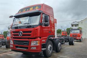 大運 新N8E 復(fù)合型 220馬力 6X2 國五8.6米欄板載貨車(435后橋)(CGC1250D5CBHD)
