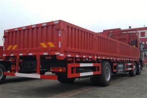 大運 新N8E 復(fù)合型 220馬力 6X2 國五8.6米欄板載貨車(435后橋)(CGC1250D5CBHD)