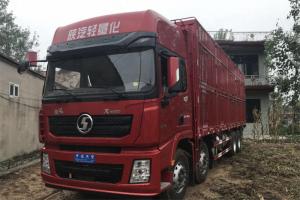 陜汽重卡 德龍X3000 加強(qiáng)版 430馬力 8X4 9.55米 國(guó)五倉(cāng)柵式載貨車(SX5310CCY4C456)