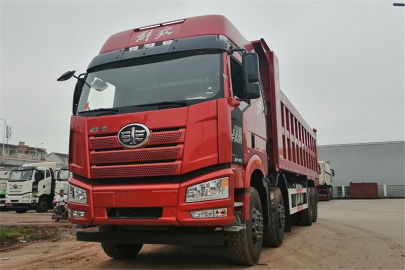 一汽解放 J6P重卡 460馬力 8X4 8.2米 國(guó)五自卸車(chē)(CA3310P66K24L6T4AE5)