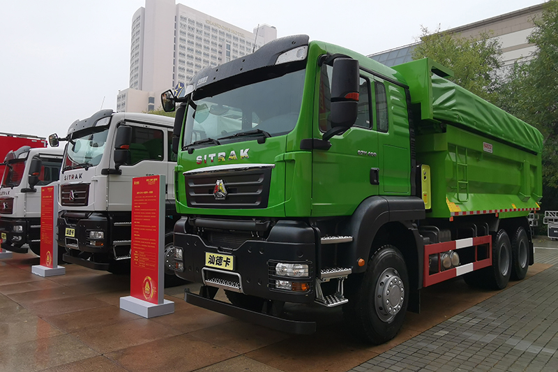 重汽商用車 汕德卡G7H 標(biāo)重版 400 馬力 6X4 國(guó)五自卸車(ZZ325N414SE1)