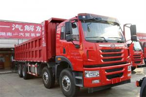 一汽解放青汽 悍V重卡 270馬力 8X4 7.6米 國(guó)五自卸車(CA3310P1K2L5T4E5A80)