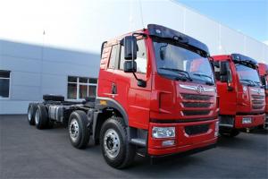 一汽解放青汽 悍V重卡 300馬力 8X4 6.8米 國(guó)五LNG自卸車(CA3310P1K15L3T4NE5A80)