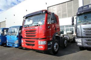 一汽解放青汽 悍V重卡 350馬力 8X4 7.4米 國(guó)五自卸車(435后橋)(CA3310P1K2L5T4E5A80)
