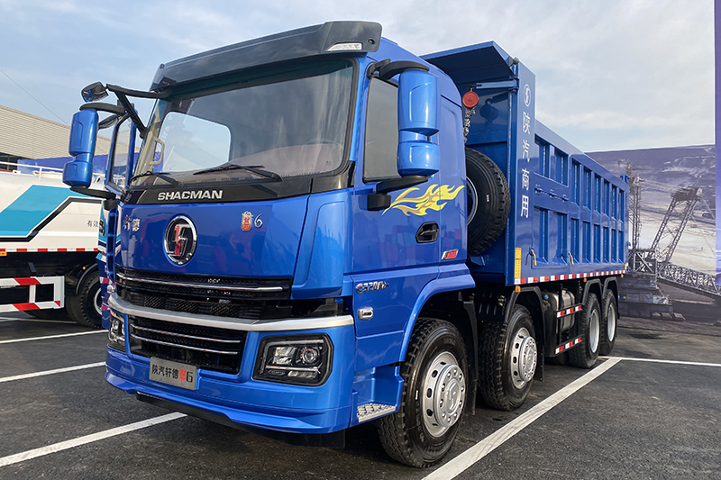 陜汽重卡 軒德E6 320馬力 8×4 國六 公路運(yùn)輸自卸車