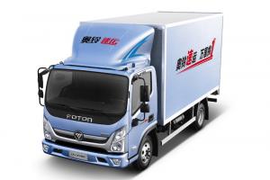 福田 奧鈴速運 131馬力 4.14米 國五單排廂式輕卡載貨車(BJ5045XXY-F2)