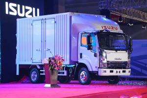 慶鈴 五十鈴NMR 120馬力 國(guó)六單排廂式輕卡載貨車