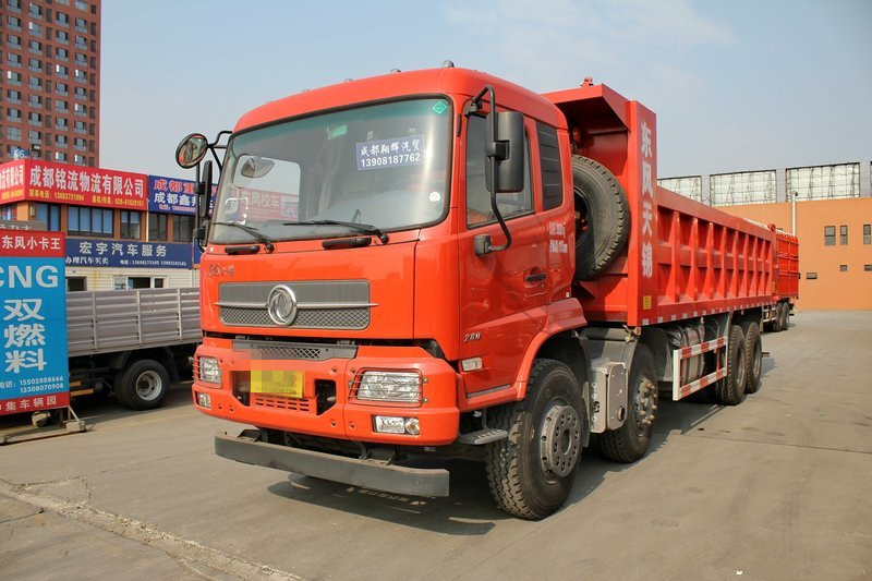東風(fēng)商用車 天錦重卡 280馬力 8X4 6.2米 國五自卸車(DFH3310B2)