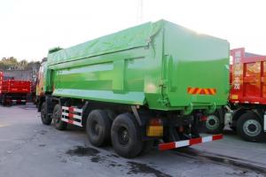 上汽紅巖 新金剛M500 350馬力 8X4 6.8米 國(guó)五 LNG自卸車(CQ3316HTG336TB)