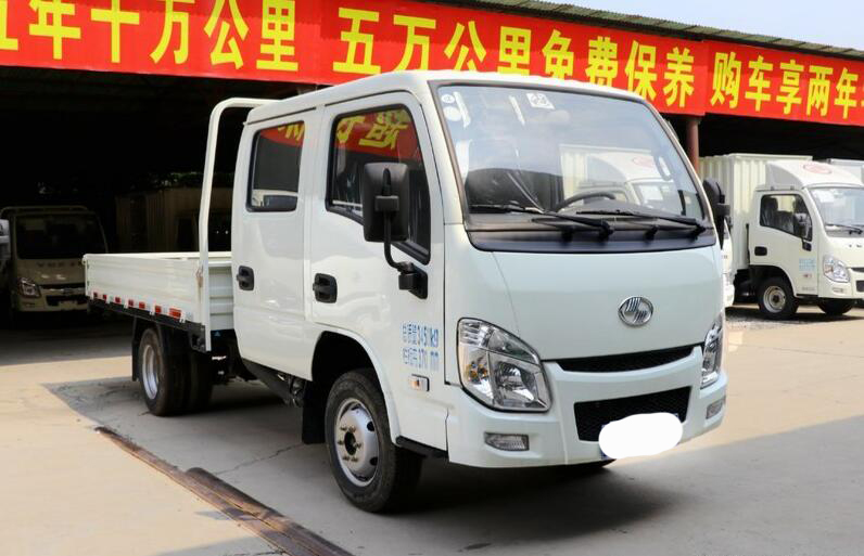 上汽躍進(jìn) 福運(yùn)S80 113馬力 4×2 國(guó)六 雙半 欄板載貨車(chē) 軸距3100mm