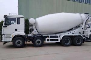 陜汽重卡 德龍新M3000 輕量化版 340馬力 8X4 7.98方混凝土攪拌車(SX5310GJBMB306)