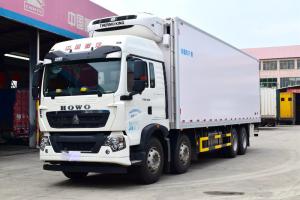  中國(guó)重汽 HOWO T5G 340馬力 8X4 9.4米 國(guó)五 冷藏車(chē)(ZZ5317XLCN466GE1)