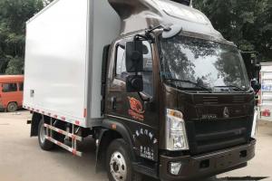 重汽HOWO輕卡 統(tǒng)帥 168馬力 4X2 5.09米 國(guó)五 冷藏車(4200軸距)(ZZ5167XLCG451CE1)